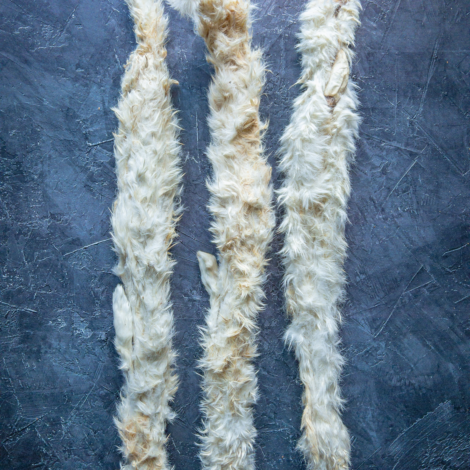 100% natural dog treat - rabbit skin fur